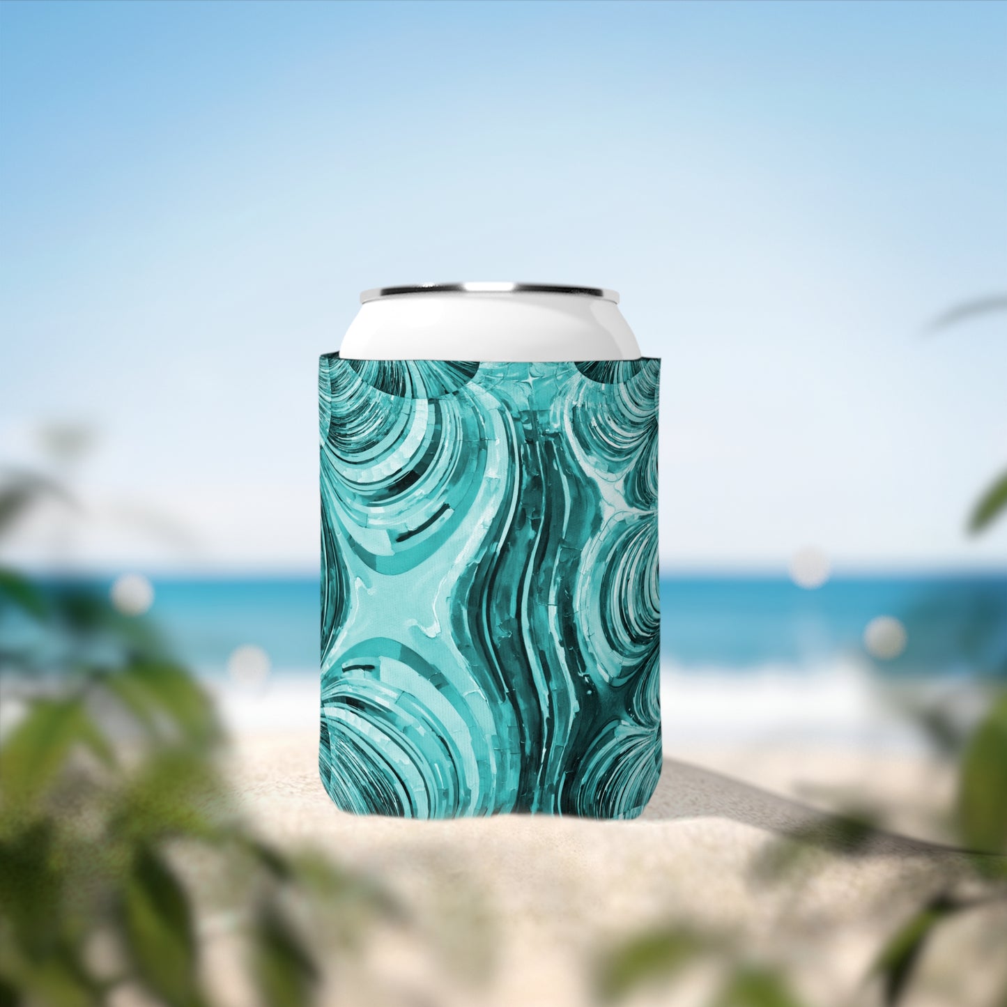 Uzi Spiral Tif 12 oz Can Cooler Sleeve