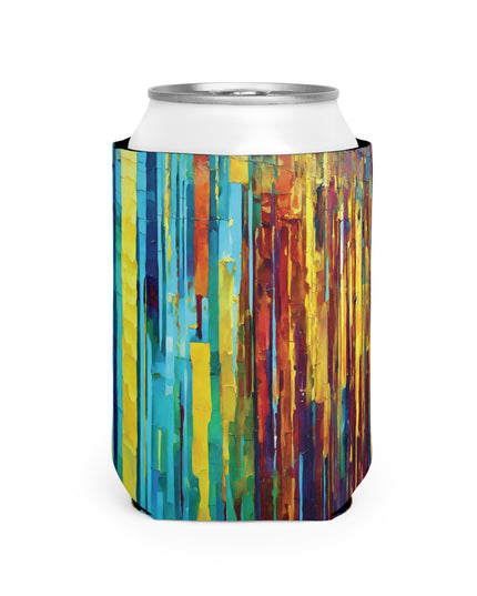 Striped Alpha 12 oz Can Cooler Sleeve