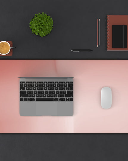 Rose Red Fade 16" x 32" Desk Mat