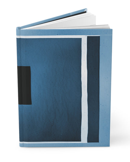 Blue Shadow 5.75" x 8" Hardcover Journal Matte with 150 lined pages