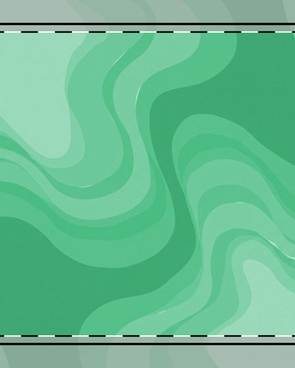 Mint Green Wavey Poly Twill Napkin, 10" x 10"