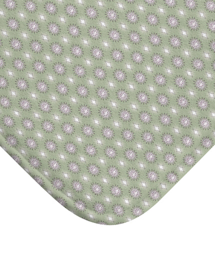 Olive Star-crossed Bodies 34" x 21" Bath Mat