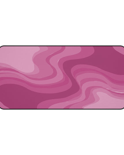 Pinky Mauve Wavey 16" x 32" Desk Mat