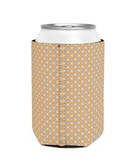 Tan Sunset Star-crossed Bodies 12 oz Can Cooler Sleeve