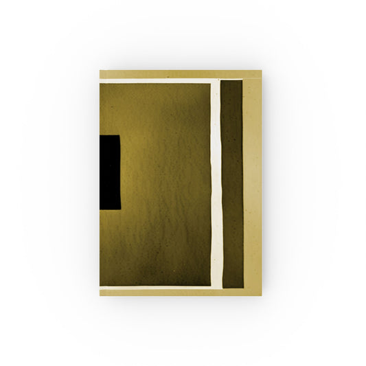 Tan Shadow 5.2" x 7.4" Hard Backed Journal with 128 blank pages