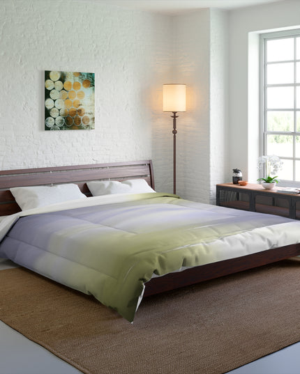 Lavender Sea Golden Fog 104" × 88" Comforter
