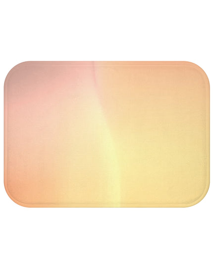 Hot Peach Fade 24" x 17" Bath Mat
