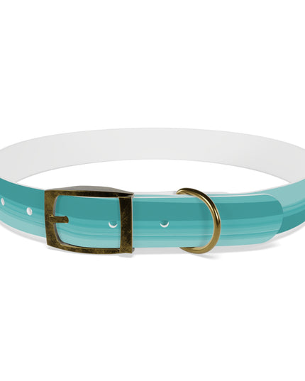 Tif Green Wavey Extra Large Dog Collar
