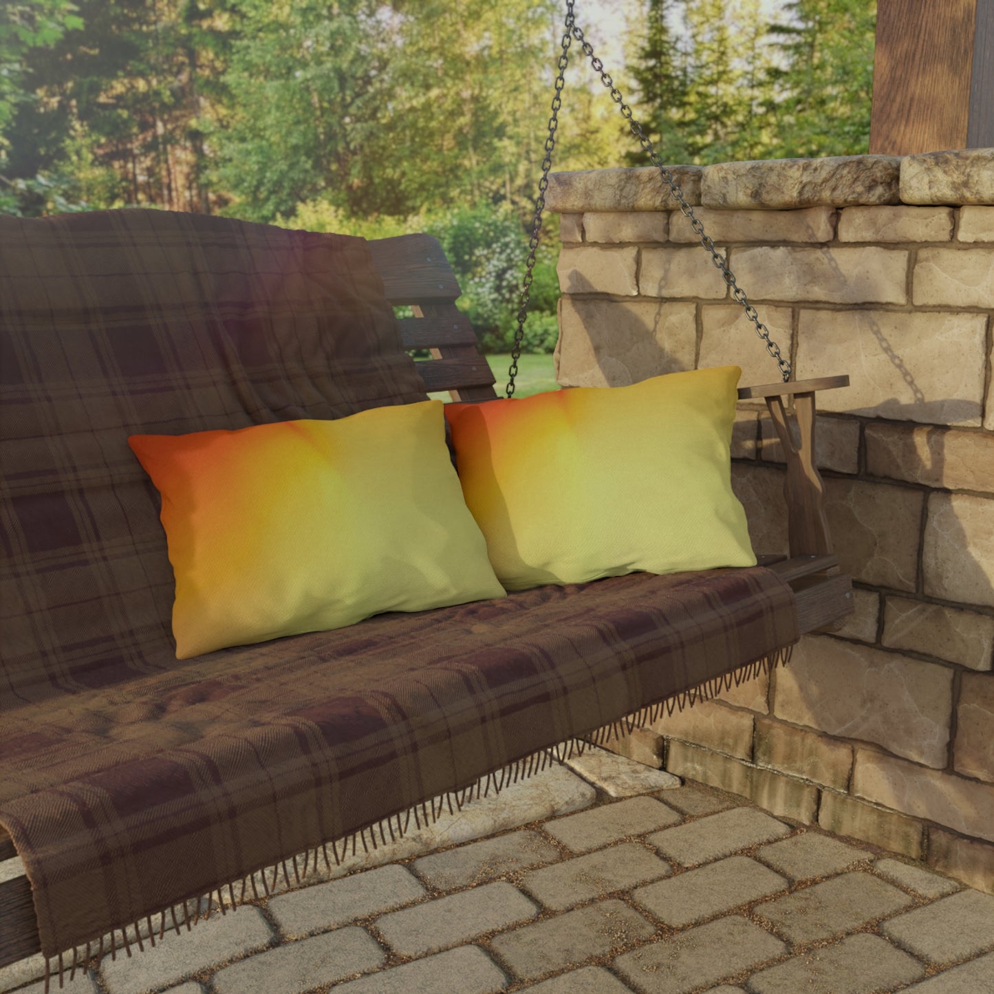Phoenix Fade 20" x 14" Outdoor Pillow