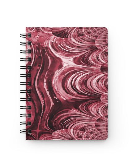 Uzi Spiral Ruby Bound Journal, 5" x 7" 150 pages