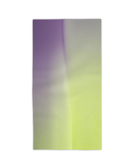 Purple Golden Fade Beach Towel, 24" x 44"