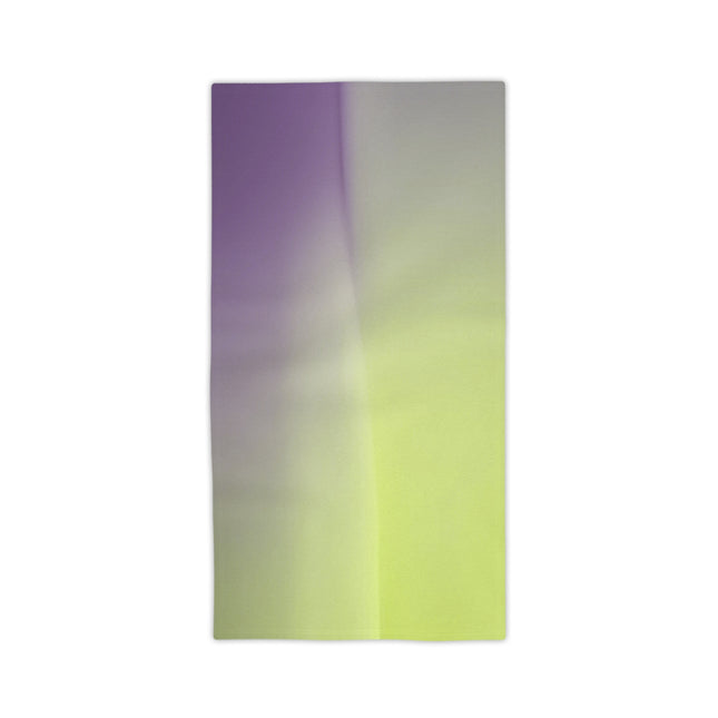 Purple Golden Fade Beach Towel, 24" x 44"