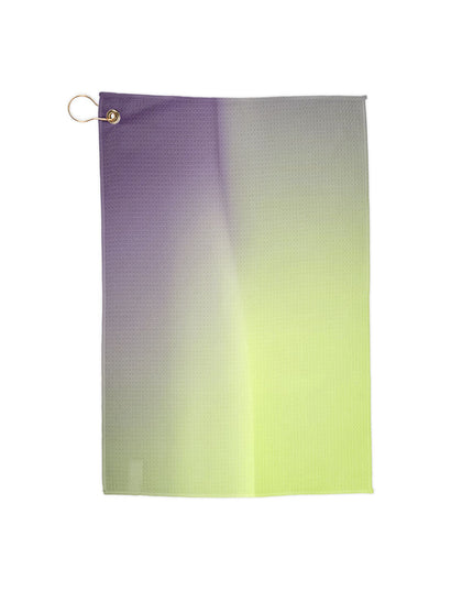 Purple Golden Fade 16" x 24" Golf Towel