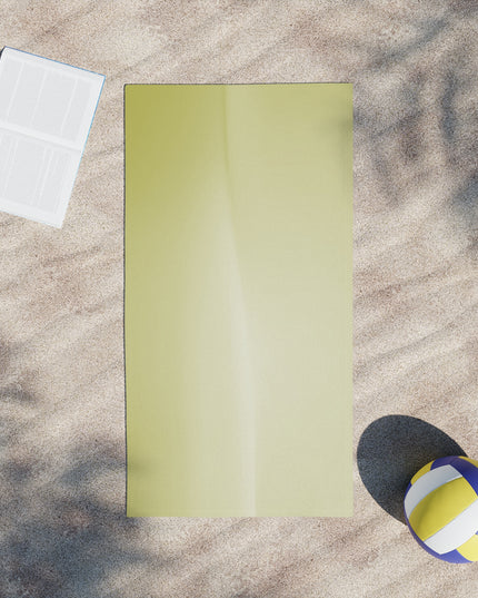 Lemon Fade Beach Towel, 24" x 44"