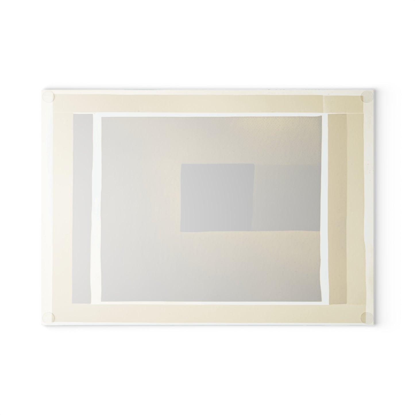 Tan Shadow 8" x 11" Glass Cutting Board