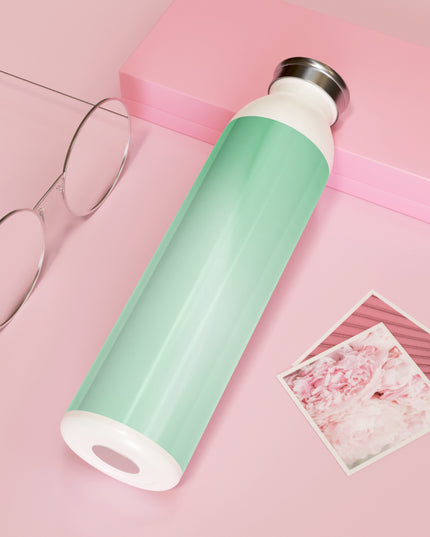 Mint Fade Slim Water Bottle, 20 oz White