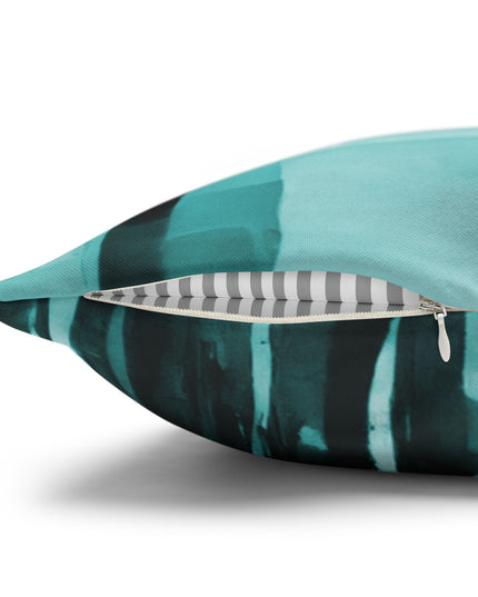 Striped Tif Spun Polyester Square Pillowcase, 14" x 14"