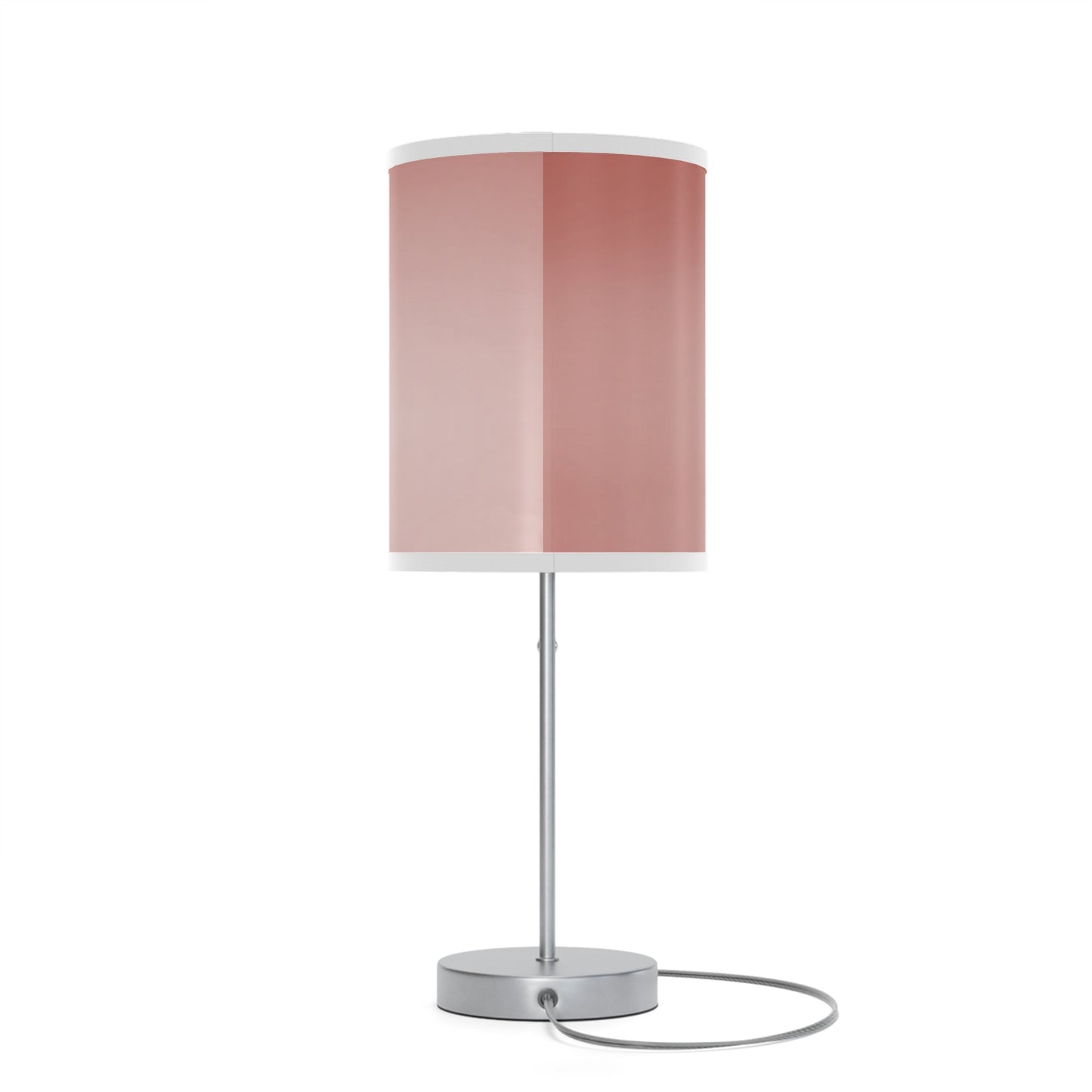 Rose Red Fade Table Lamp on a White or Silver Stand, US|CA plug