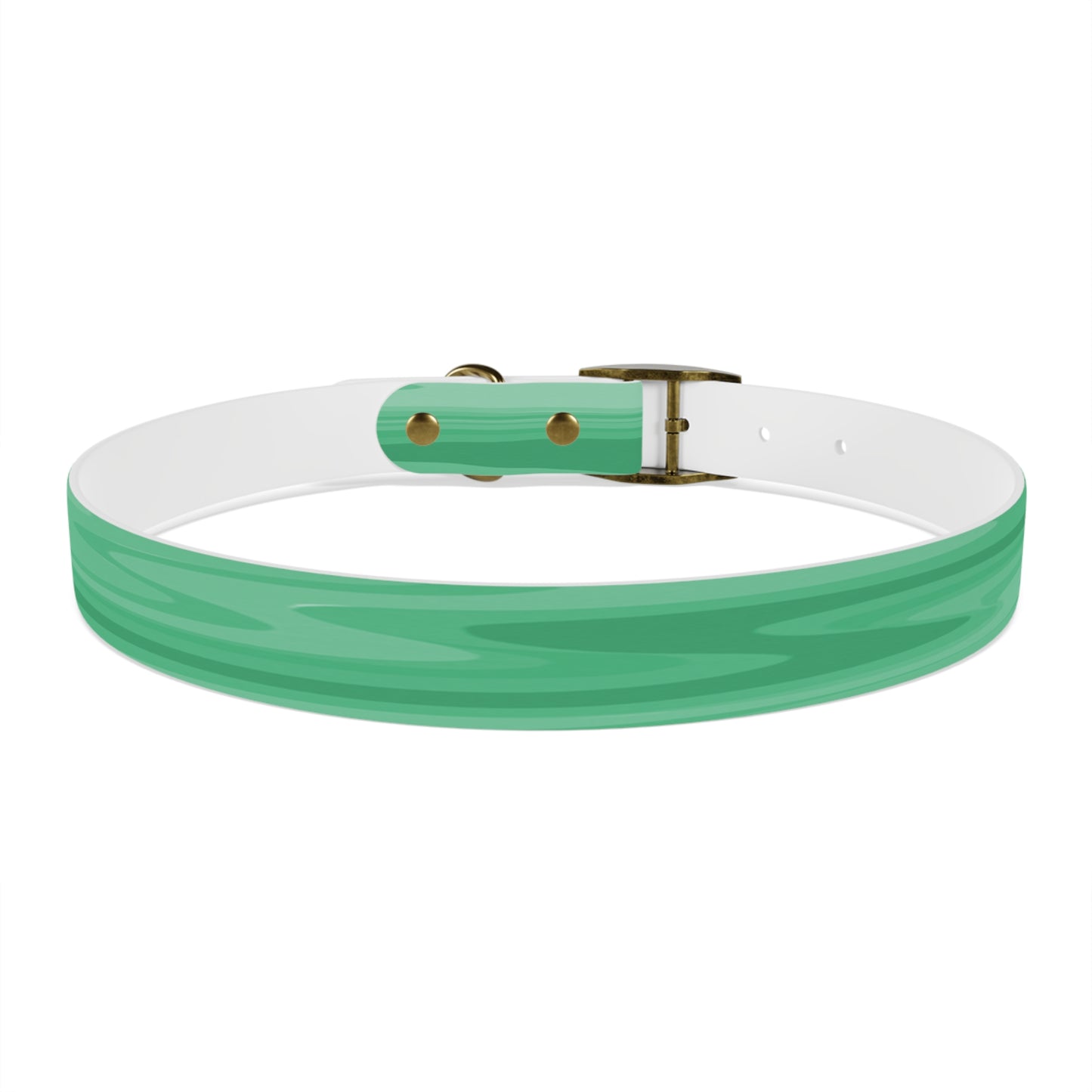 Mint Green Wavey Extra Large Dog Collar