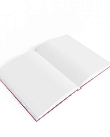 Pinky Mauve Wavey 5" x 7" Journal - 128 Blank pages