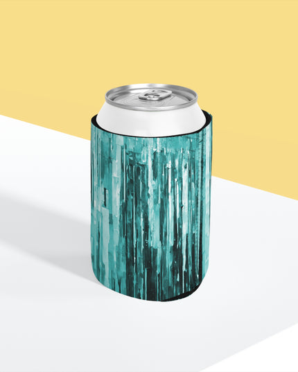 Striped Mint Pastel 12 oz Can Cooler Sleeve