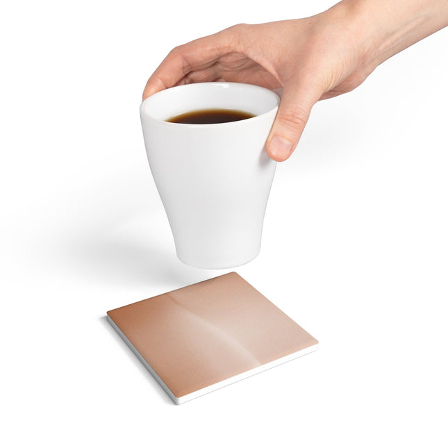Soft Fade 4" x 4" Square Ceramic Coaster