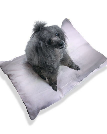 Sephia Sea Dark Fog 28" × 18" Pet Bed