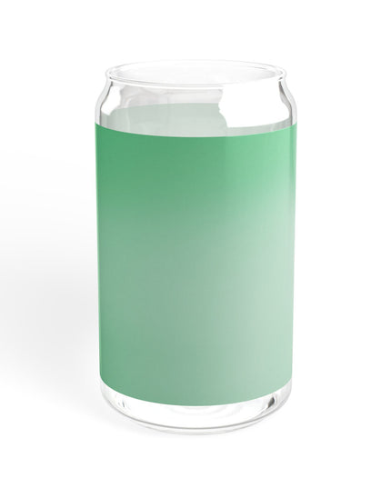 Mint Fade Sipper Glass, 16oz