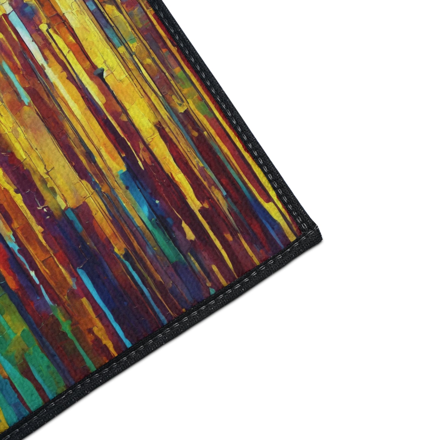 Striped Alpha 18" x 24" Heavy Duty Floor Mat