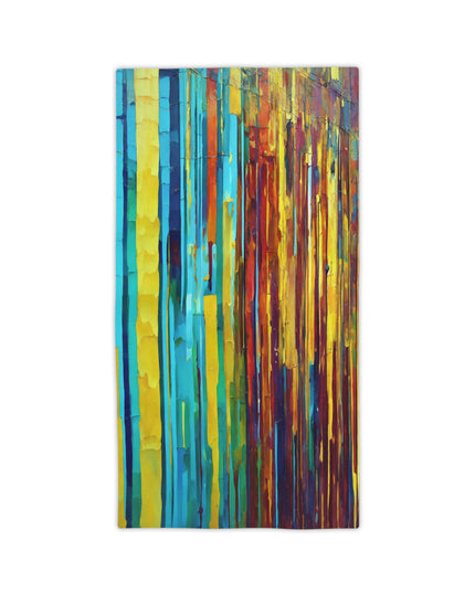 Striped Alpha Beach Towel, 18" x 27"