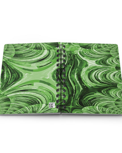 Uzi Spiral Mint Pastel Bound Journal, 5" x 7" 150 pages