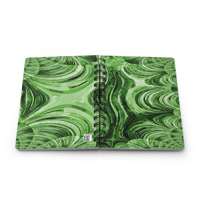 Uzi Spiral Mint Pastel Bound Journal, 5" x 7" 150 pages