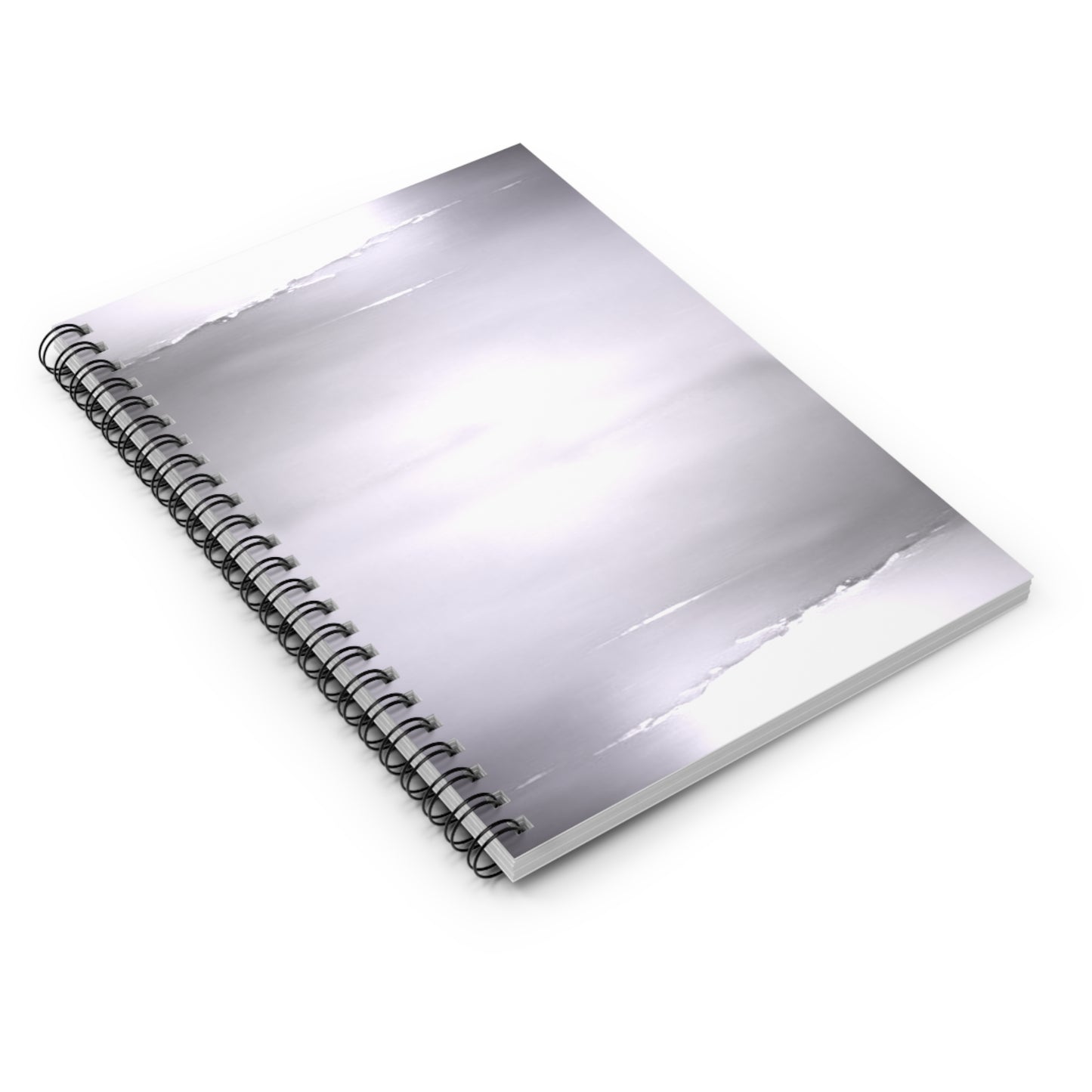 Sephia Sea Dark Fog Spiral Notebook - Ruled Line, 6" x 8", 118 pages