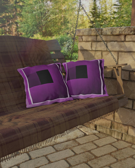 Magenta Shadow 16" x 16" Outdoor Pillow