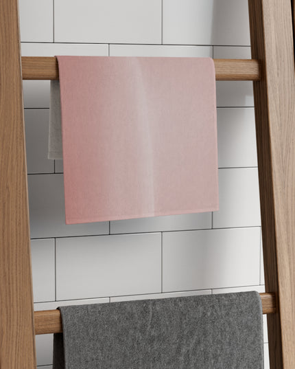 Rose Red Fade Rally Towel, 11" x 18"