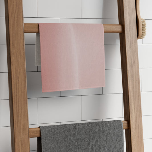 Rose Red Fade Rally Towel, 11" x 18"