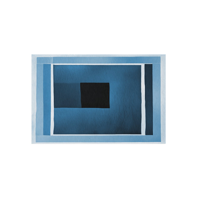 Blue Shadow 48" x 72" Outdoor Rug