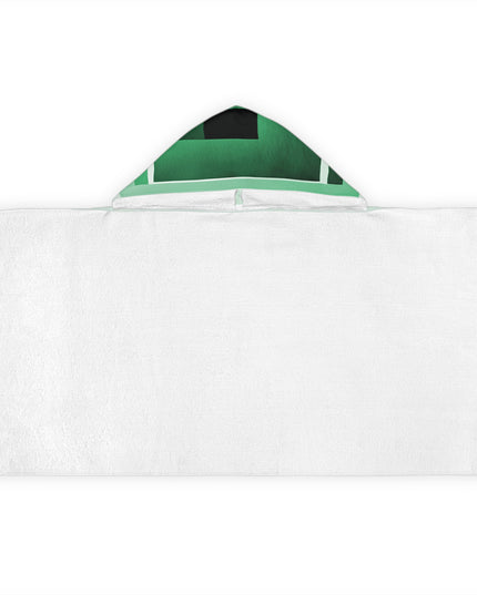 Mint Shadow Youth Hooded Towel, 24" x 48"