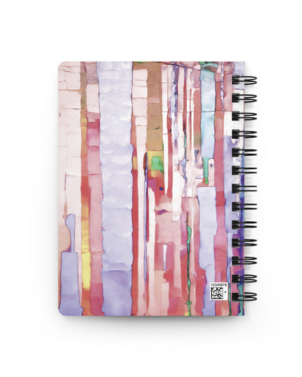 Striped Pastels Spiral Bound Journal, 5" x 7" 150 pages