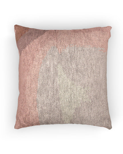 Rose Red Fade Woven Pillow, 17" x 18"