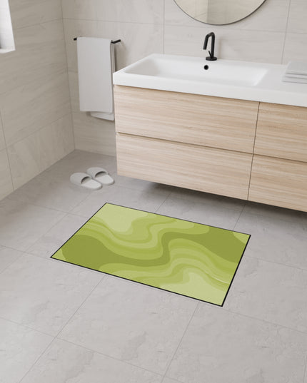 Lemon Wavey 24" x 36" Heavy Duty Floor Mat