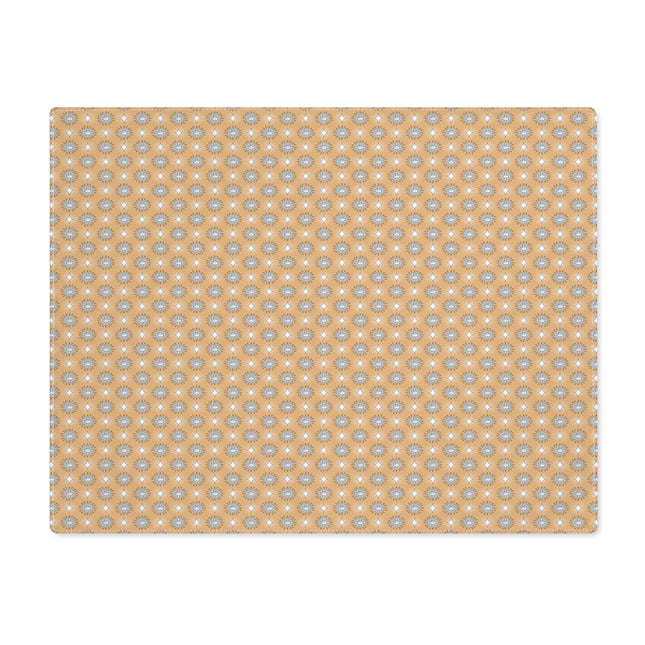 Tan Sunset Star-crossed Bodies Placemat, 1 pc