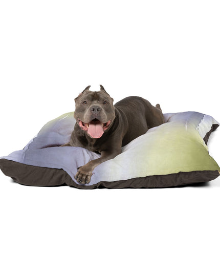 Lavender Sea Golden Fog 50" × 40" Pet Bed