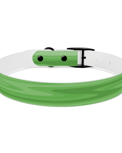 Greenie Meanie Wavey Large Dog Collar