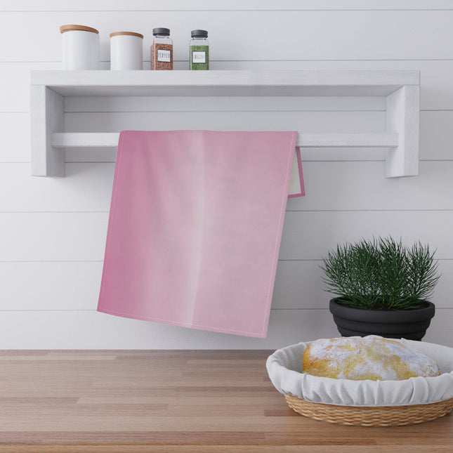 Pink Blush Fade Tea Towels (cotton, poly), 18" x "30