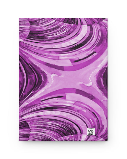 Uzi Spiral Powder Lavender 5.75" x 8" Hardcover Journal Matte with 150 lined pages