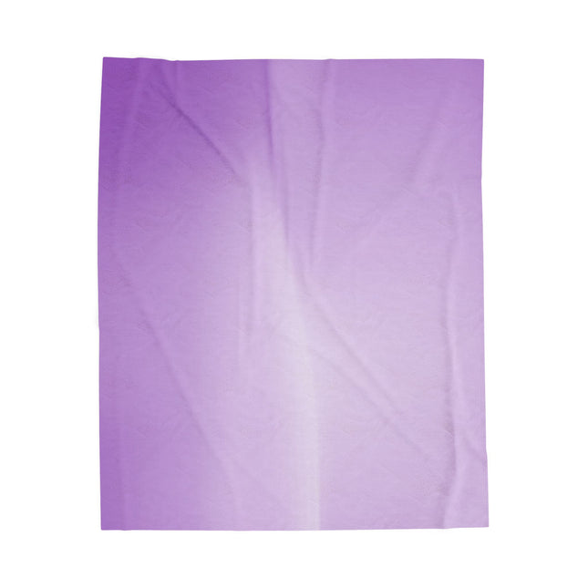 Soft Lavender Fade Velveteen Plush Blanket, 50" x 60"