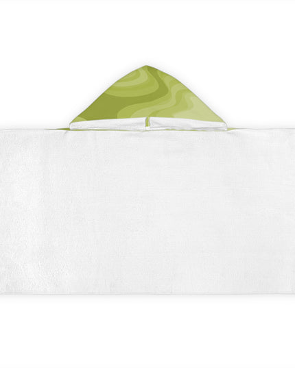 Lemon Wavey Youth Hooded Towel, 24" x 48"