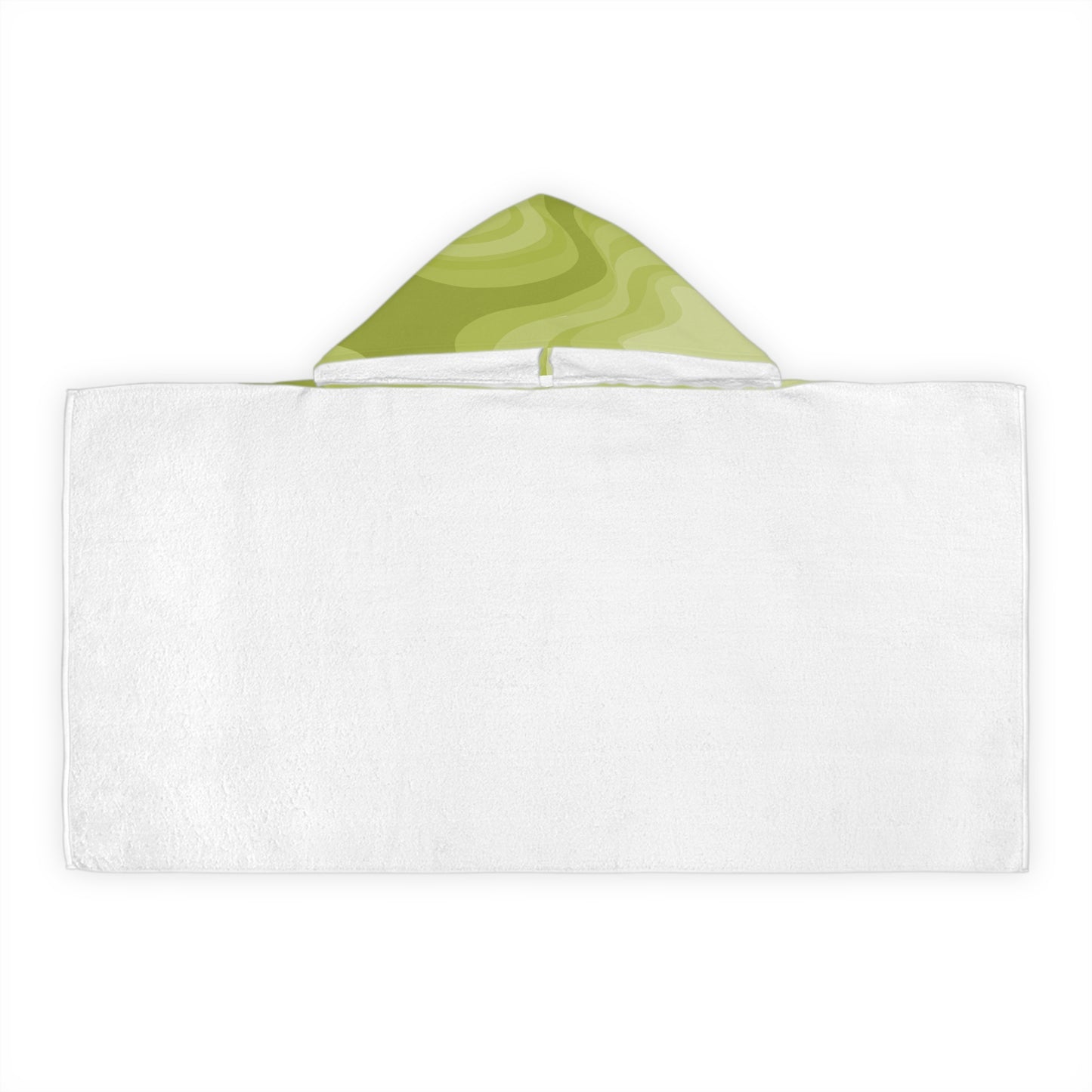 Lemon Wavey Youth Hooded Towel, 24" x 48"
