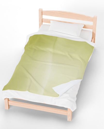 Lemon Fade Velveteen Plush Blanket, 50" x 60"